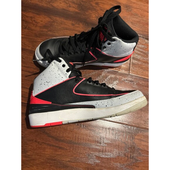 Nike Air Jordan 2 Retro Men’s 8.5 Black Infrared 23 – Clean, Authentic main image 5